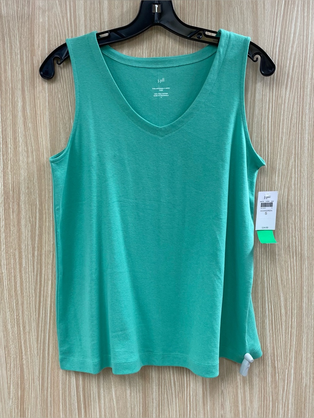 NWT J. Jill Green Top Size S